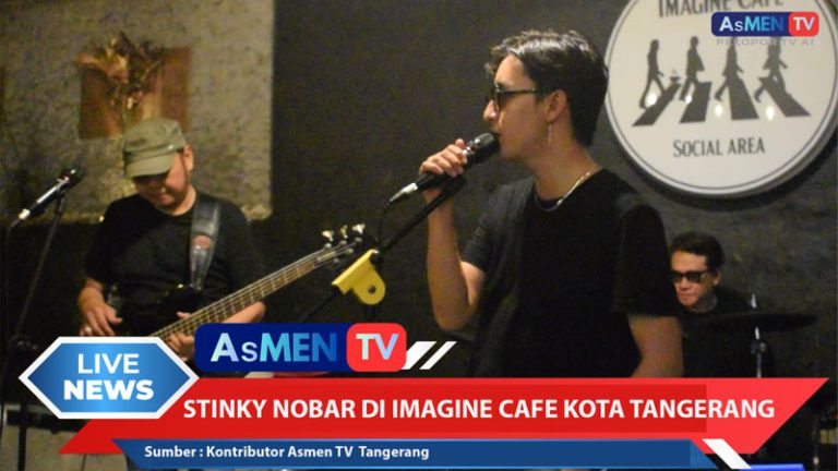 Eksklusif: Stinky Meriahkan Nobar Persija vs Persib di Imagine Cafe Kota Tangerang, Padukan Semangat Bola dan Musik